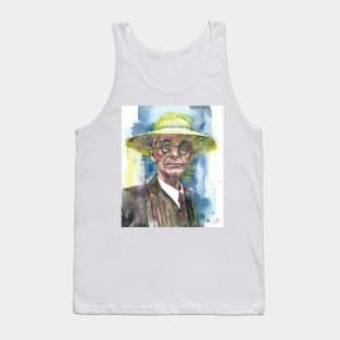 HERMANN HESSE - watercolor portrait.1 Tank Top